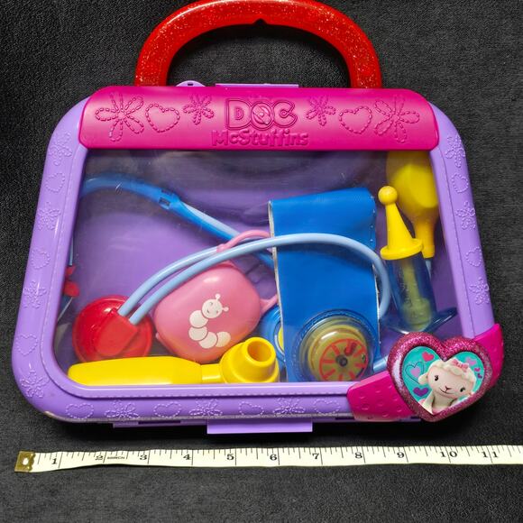 Disney Junior Just Play Doc McStuffins Doctor's Bag Set - Doctor / Nurse Care - Picture 7 of 10